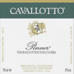 Cavallotto Pinner Pinot Noir Bianco 2018